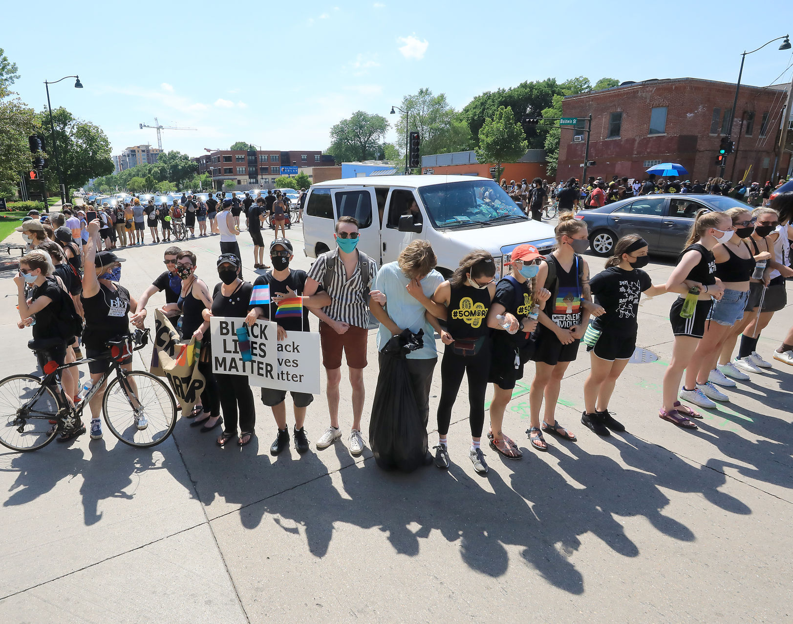BLM demonstration, July 4